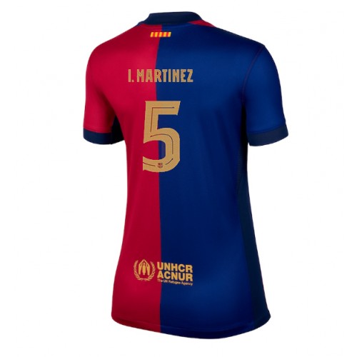 Barcelona Inigo Martinez #5 Domaci Dres za Ženska 2024-25 Kratak Rukav